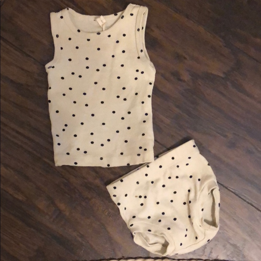 Quincy Mae 0-3 months dot combo